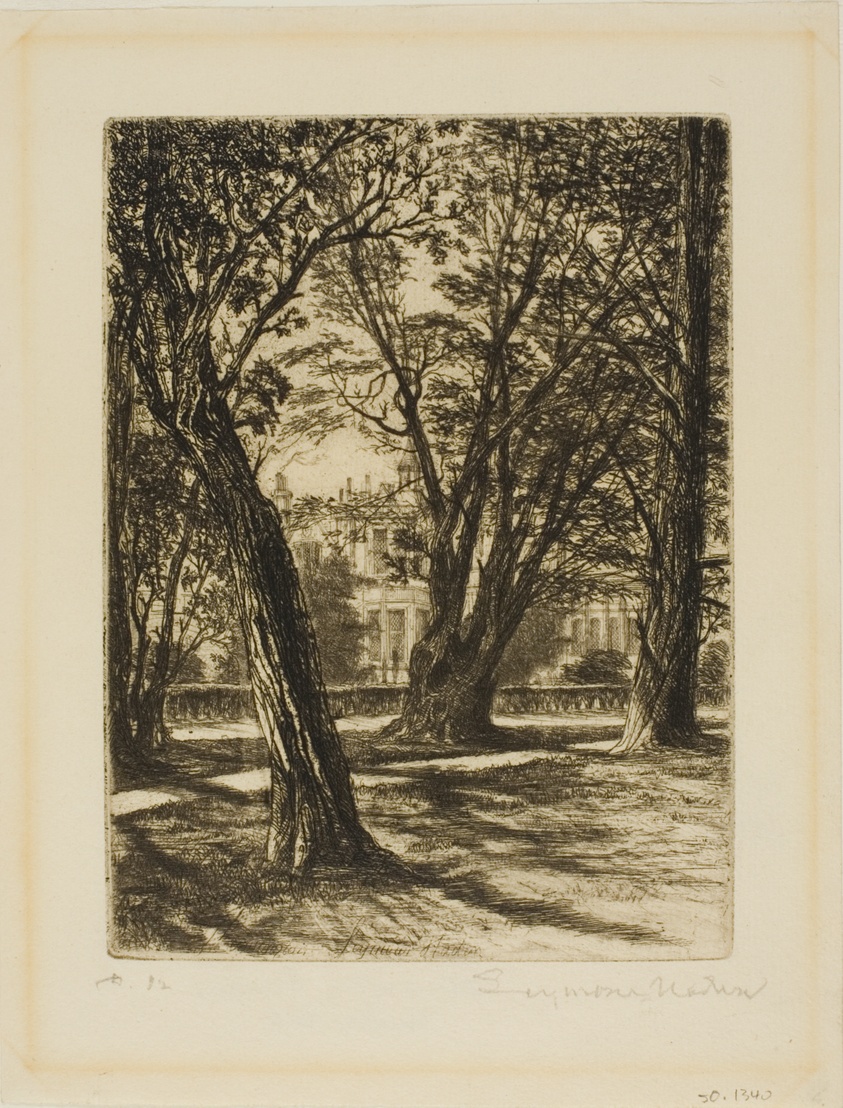 Kensington Gardens, No. I (small plate)