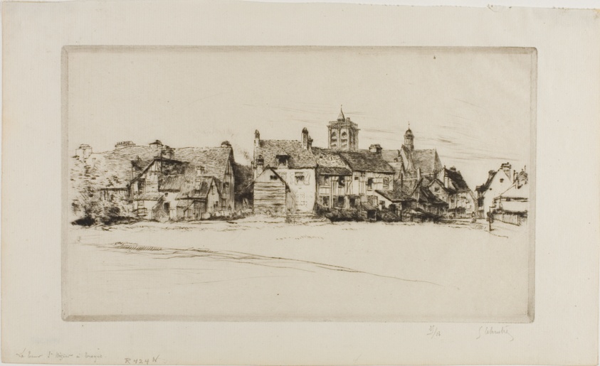 The Tower of St. Nizier, Troyes