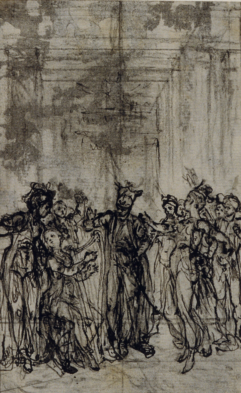 Study for Vignette in Jean François Marmontel's "Contes Moraux"