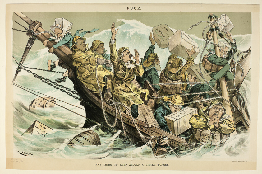 Any Thing to Keep Afloat a Little Longer, from Puck