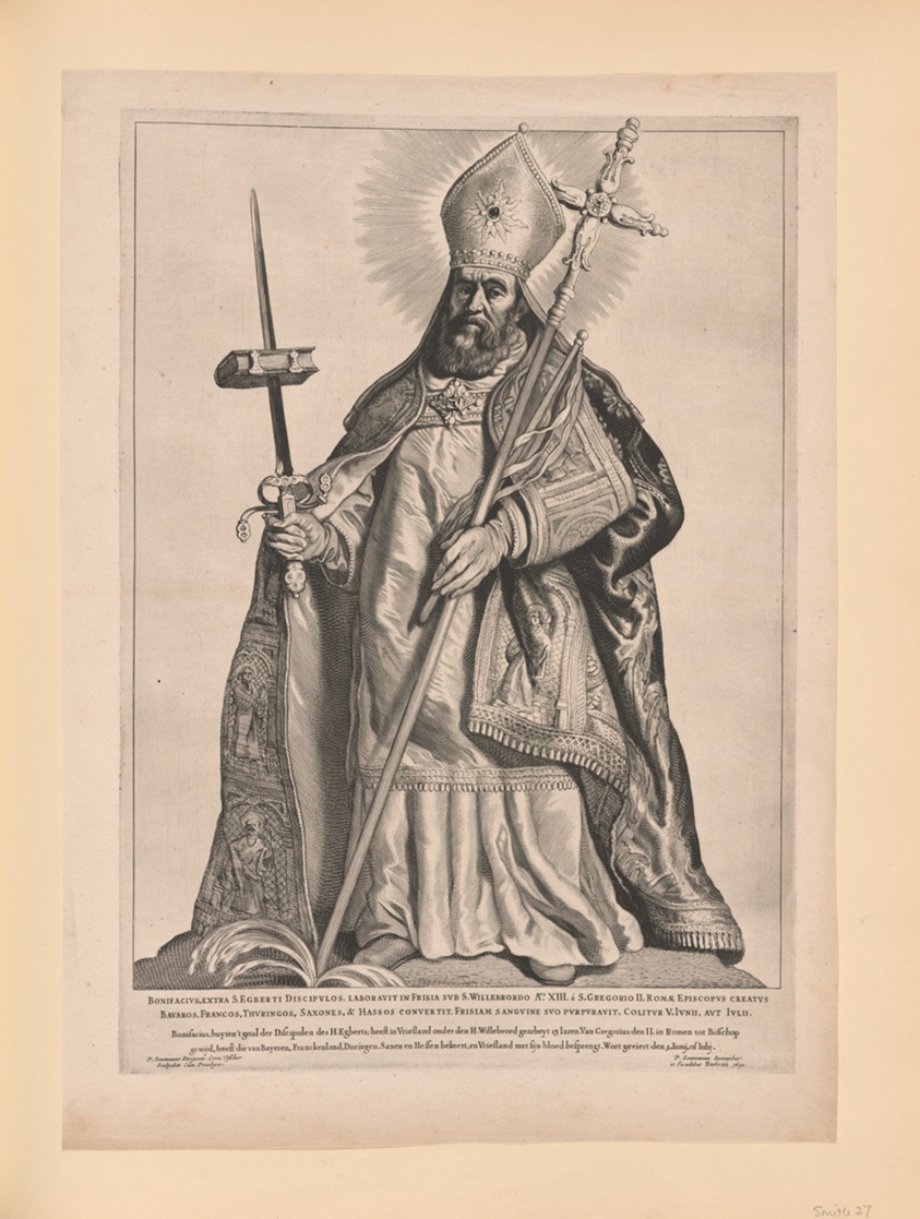 Saint Boniface, from Saints of the North and South Netherlands