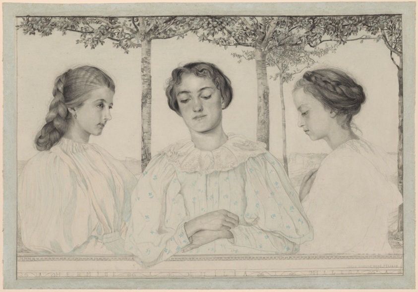 A Triple Portrait of Hermine, Emilia, and Helena