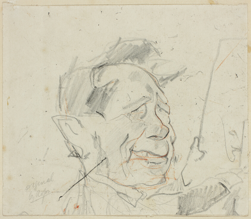 Sketch of Ferdinand Marinus