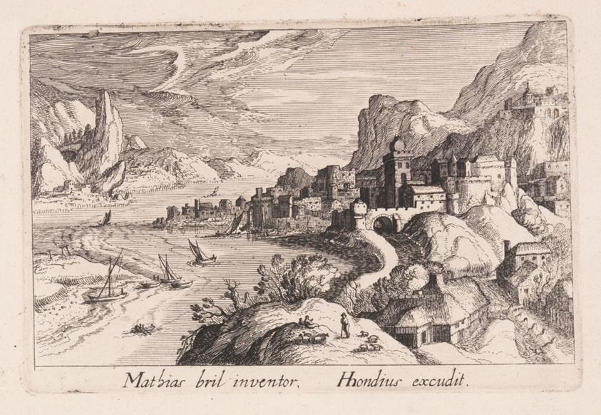 Alpine River Valley, from Topographia Variarum Regionum