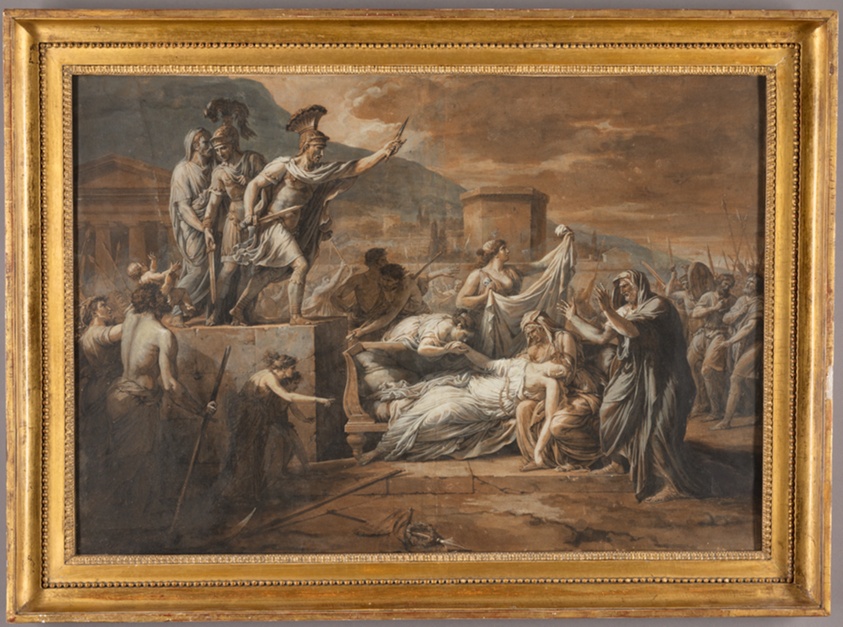 Brutus Exhorting the Romans after the Death of Lucretia