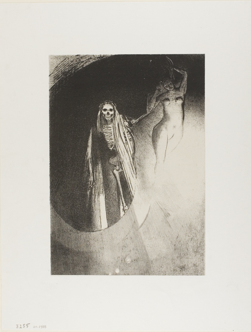 Death: It is I Who Make You Serious; Let Us Embrace Each Other, plate 20 of 24