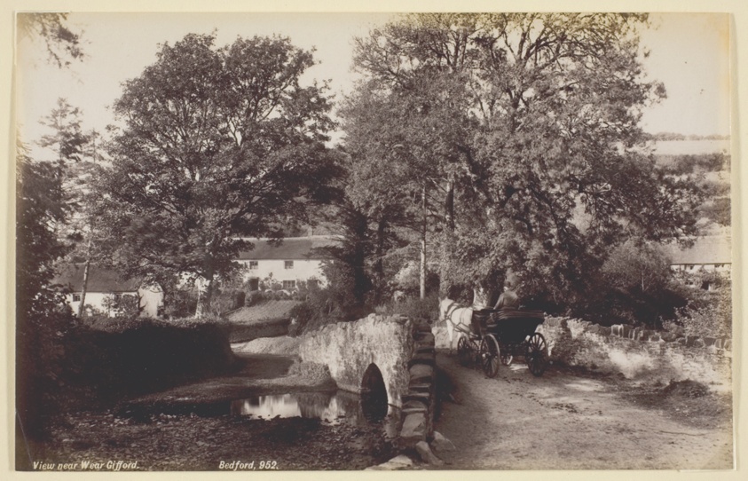 View near Wear Gifford