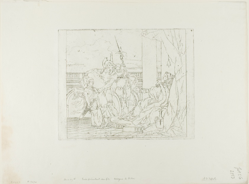 Aeneas Introduces His Son Ascanius to Dido