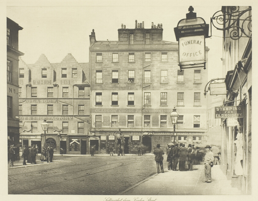 Saltmarket from London Street