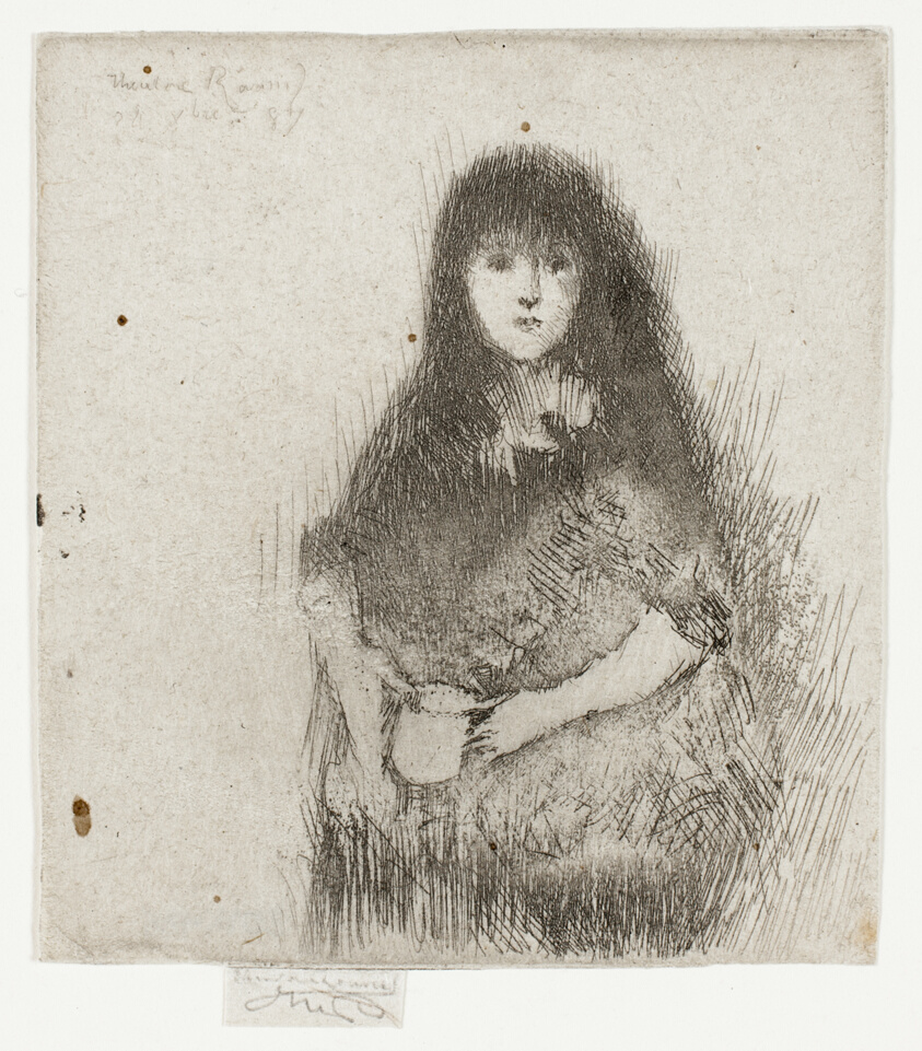 Portrait of a Little Spanish Girl