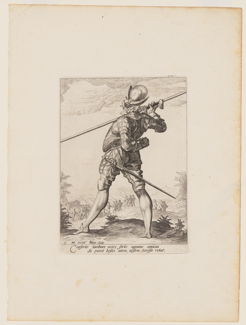 Pikeman, from Officers and Soldiers of the Bodyguard of Emperor Rudolph II