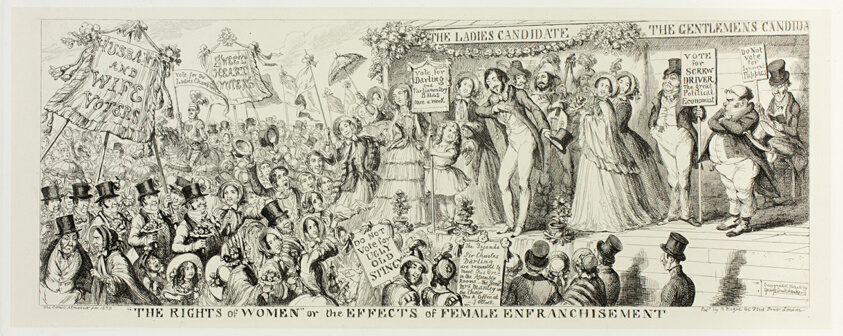 "The Rights of Women" or the Effects of Female Enfranchisement from George Cruikshank's Steel Etchings to The Comic Almanacks: 1835-1853