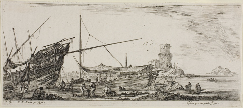 Plate Three from Various Embarkments
