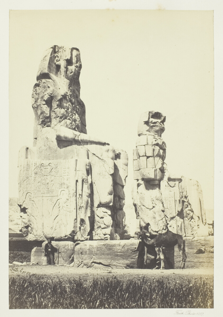 The Statues of Memnon, Plain of Thebes
