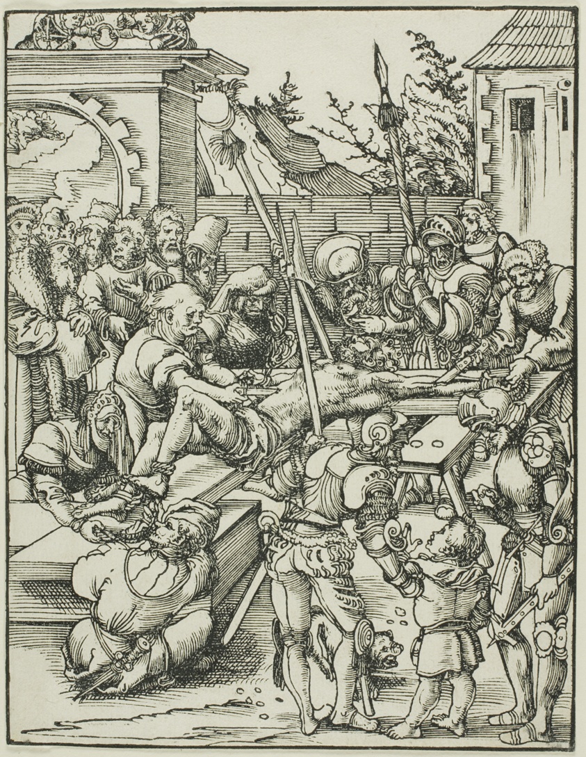 Saint Bartholomew, from The Martyrdom of the Apostles