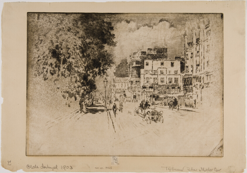 Tyburn, The Motor Car