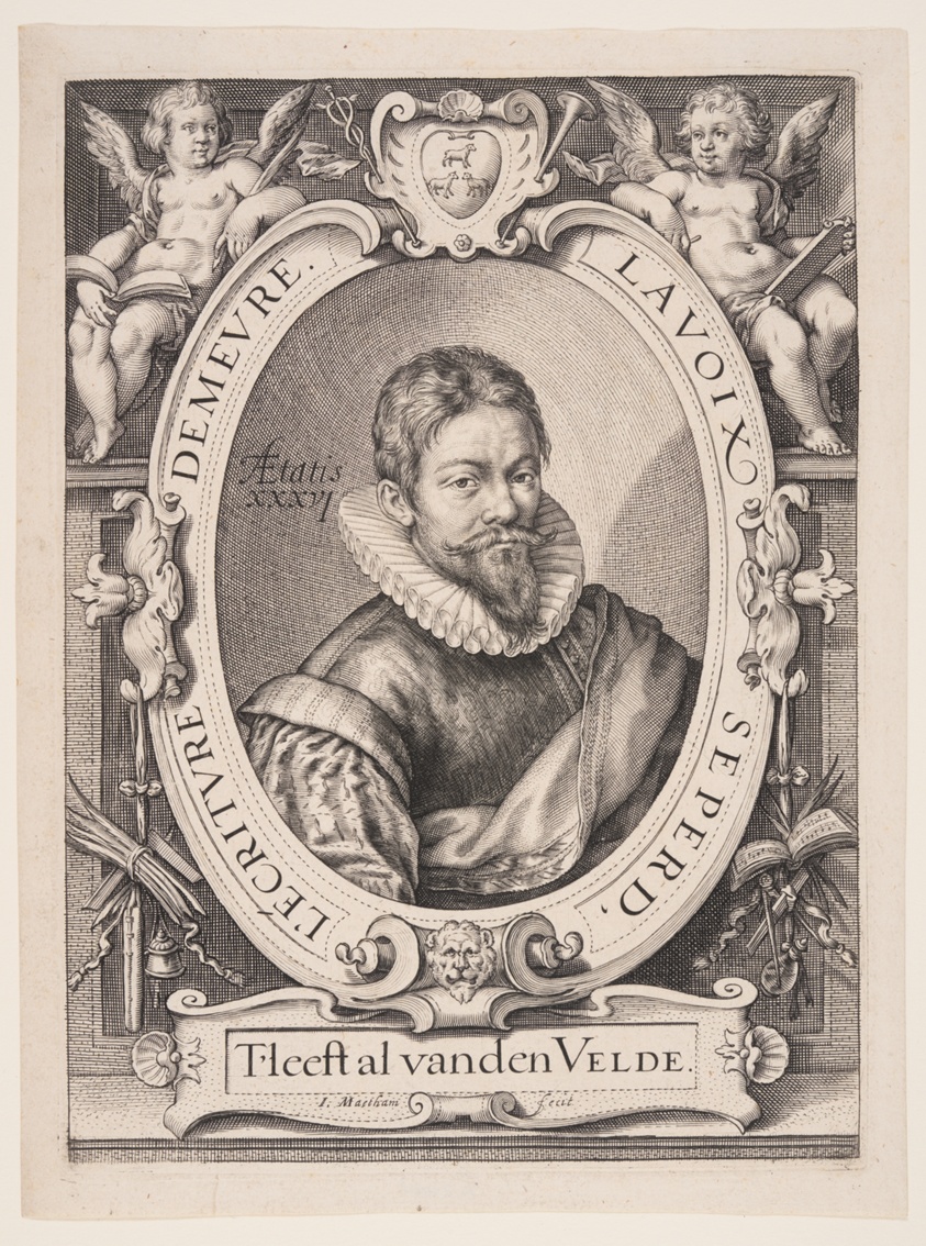 Jan van de Velde the Elder, Calligrapher in Haarlem