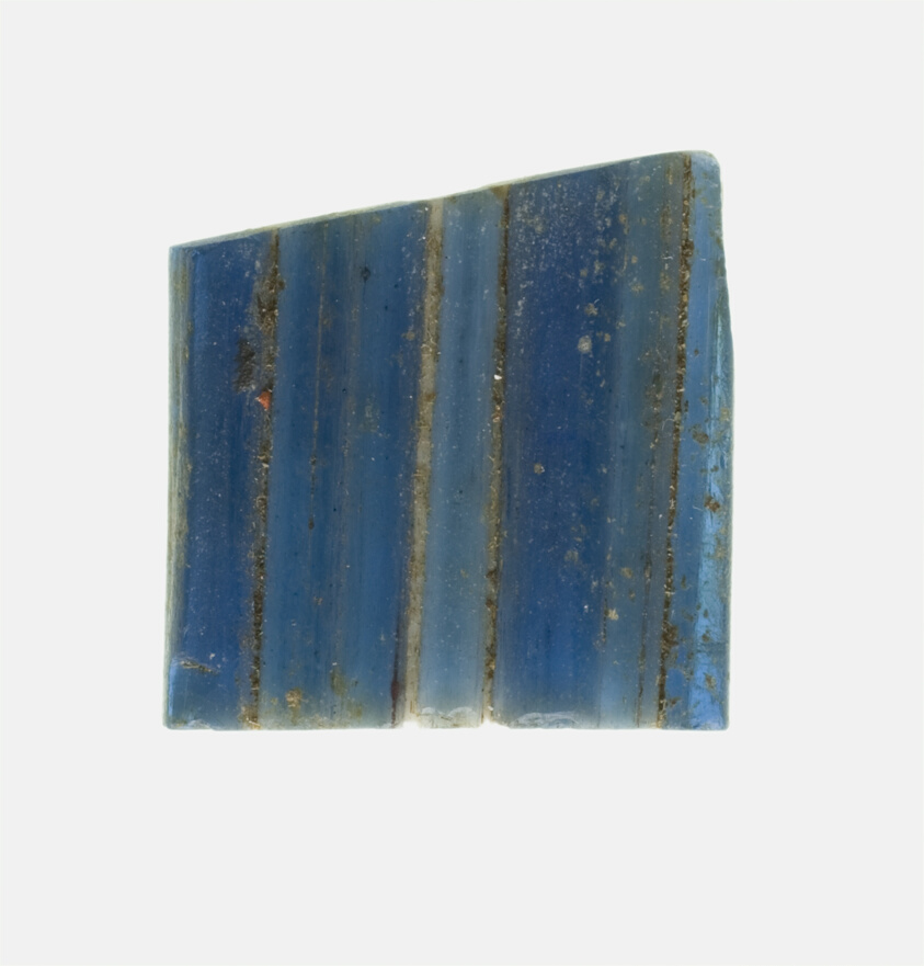 Fragment of an Inlay with a Zig-zag Pattern