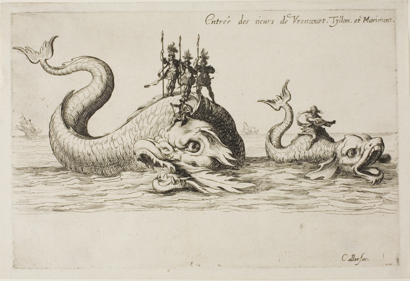 Entry of Mm. de Vroncourt, Tyllon, and Marimont, from The Combat at the Barrier