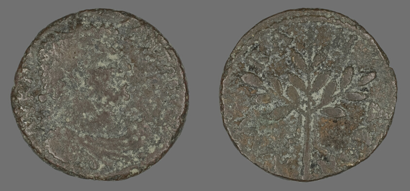 Coin Portraying Emperor Caracalla