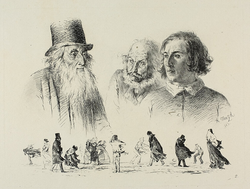 Plate two, from Radierversuche
