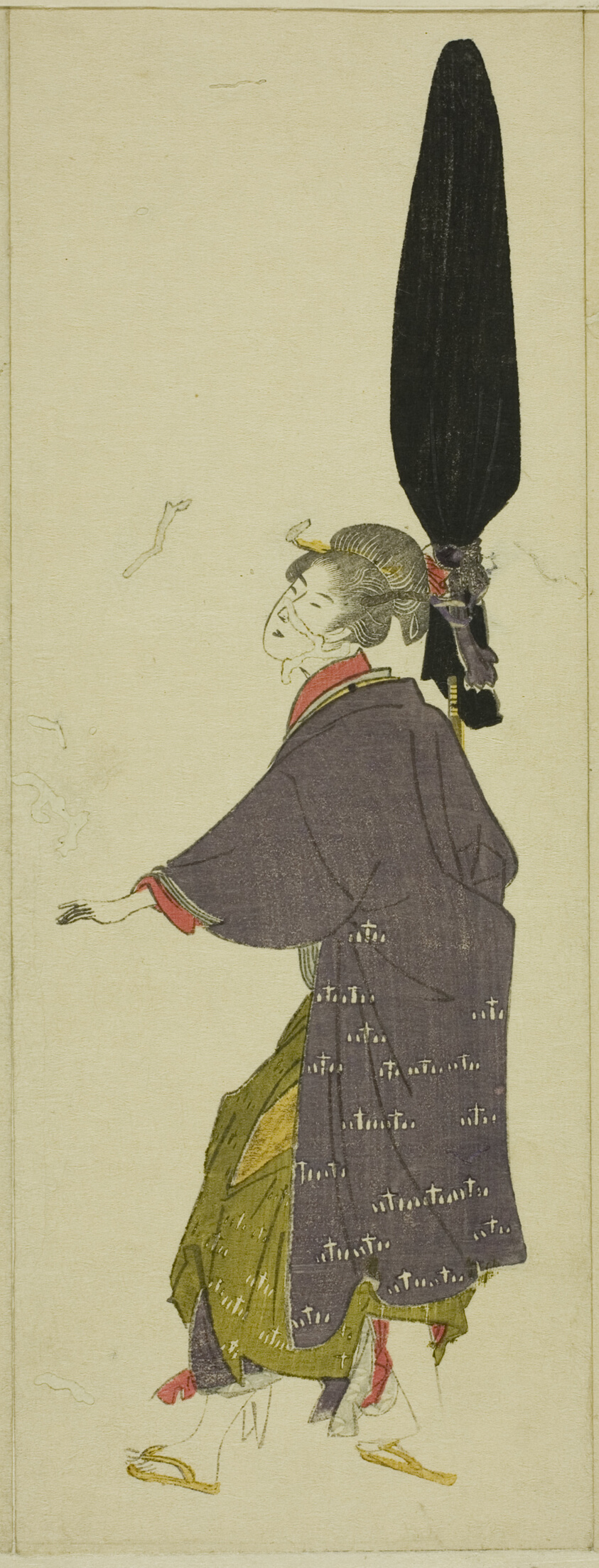 Parody of a daimyo procession