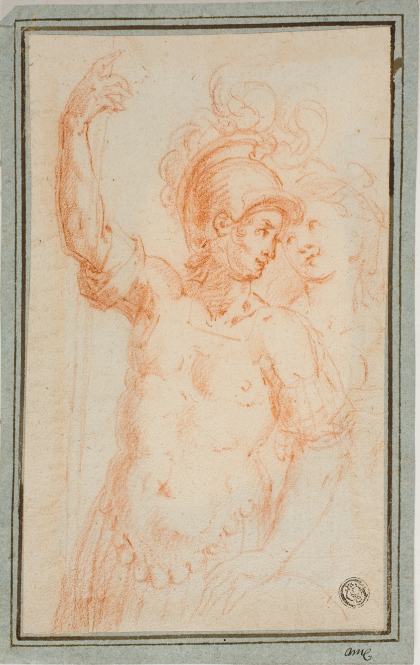Roman Soldier and Woman