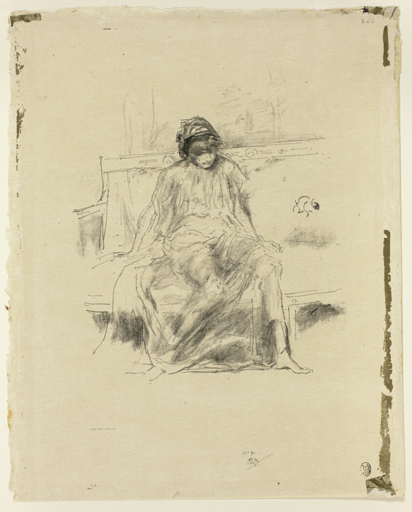 The Draped Figure, Seated