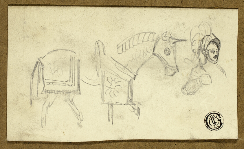 Horse and Man in Armour