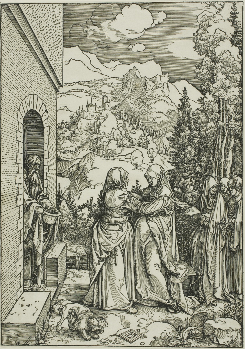 The Visitation, from The Life of the Virgin