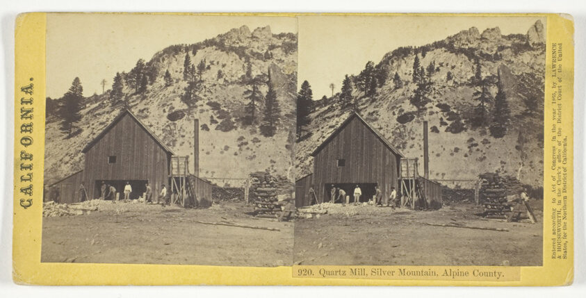 Quartz Mill, Silver Mountain, Alpine County, California, No. 920 from the series "California"