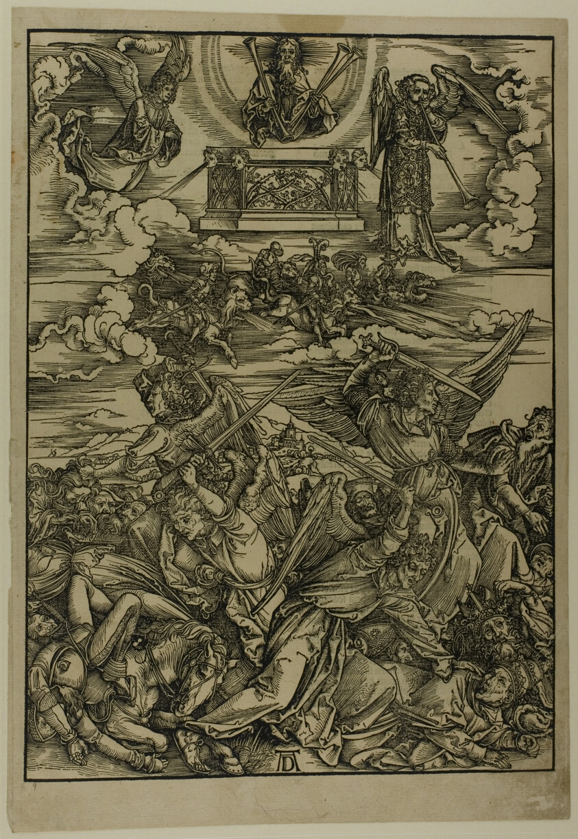 The Four Avenging Angels of Euphrates, from The Apocalypse