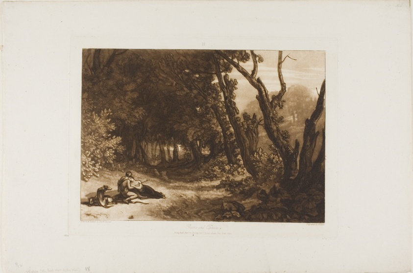 Procris and Cephalus, plate 41 from Liber Studiorum