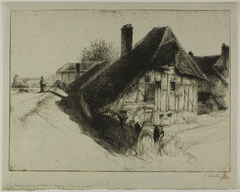 Low-Seated Peasant Dwelling, Troyes