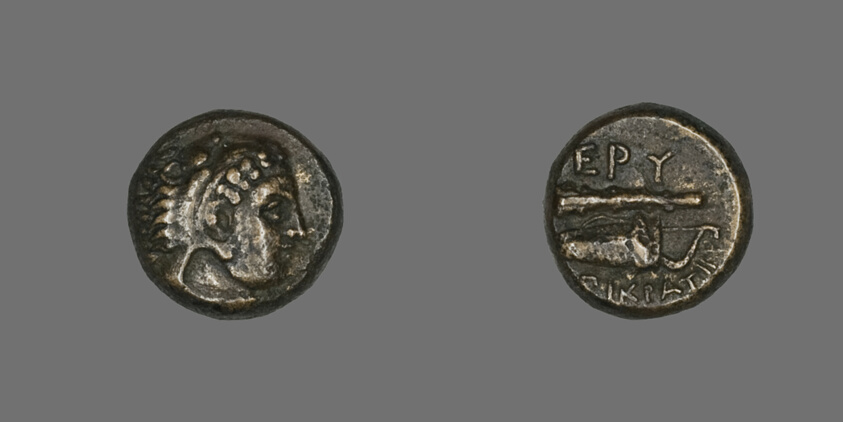 Coin Depicting the Hero Herakles