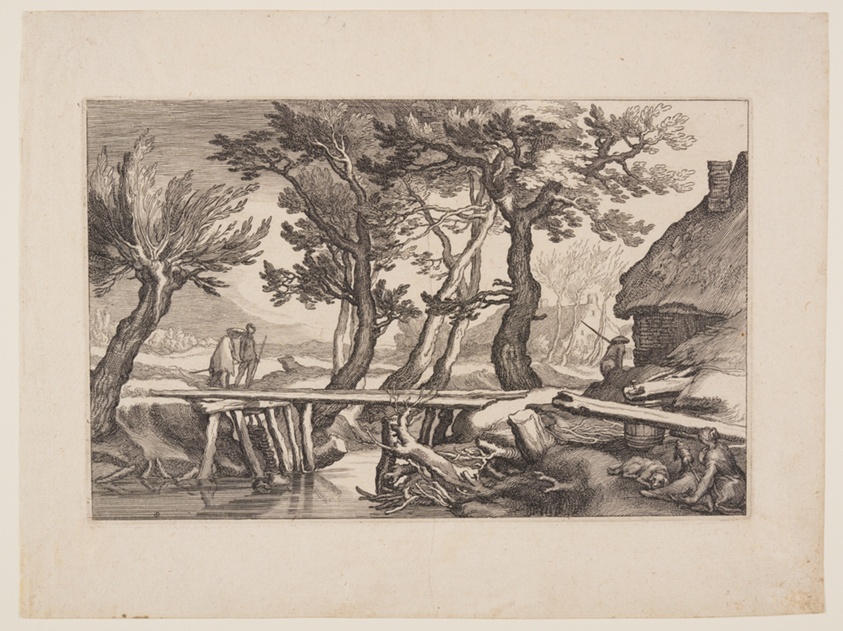 Plate 8, from Landscapes with Farmhouses