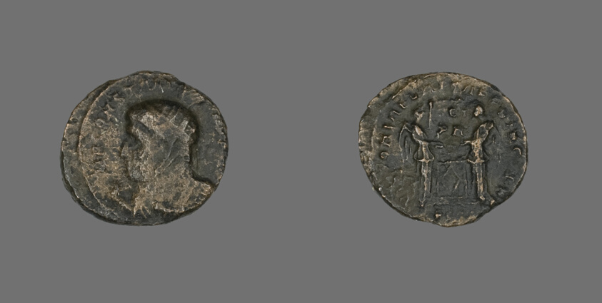 Coin Portraying Emperor Constantine I