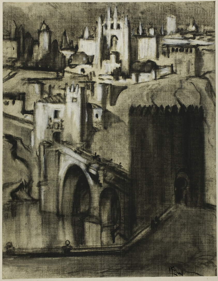 It's Lanes of Palaces Terraced Round the Slope, Toledo, from Castilian Days