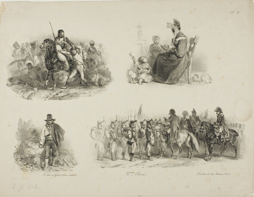 Sheet of Sketches