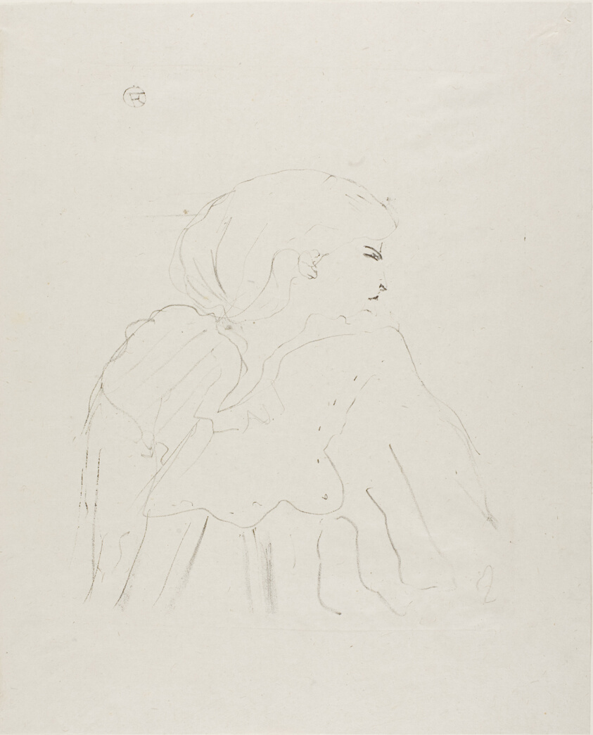 Jane Hading, from Treize Lithographies