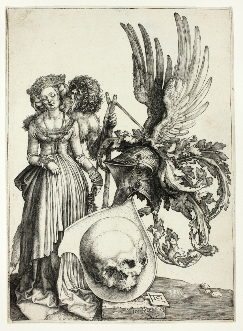 Coat of Arms with a Skull
