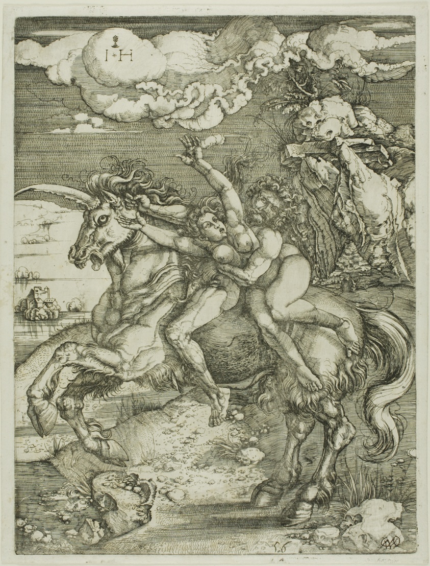 Abduction of Proserpine on a Unicorn