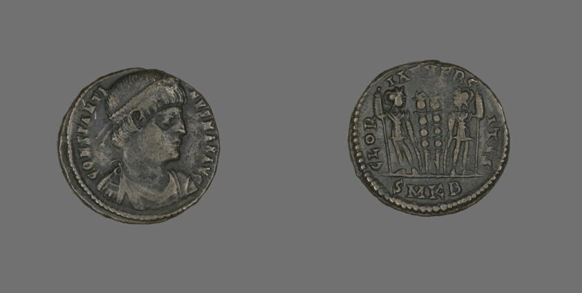 Coin Portraying Emperor Constantine I