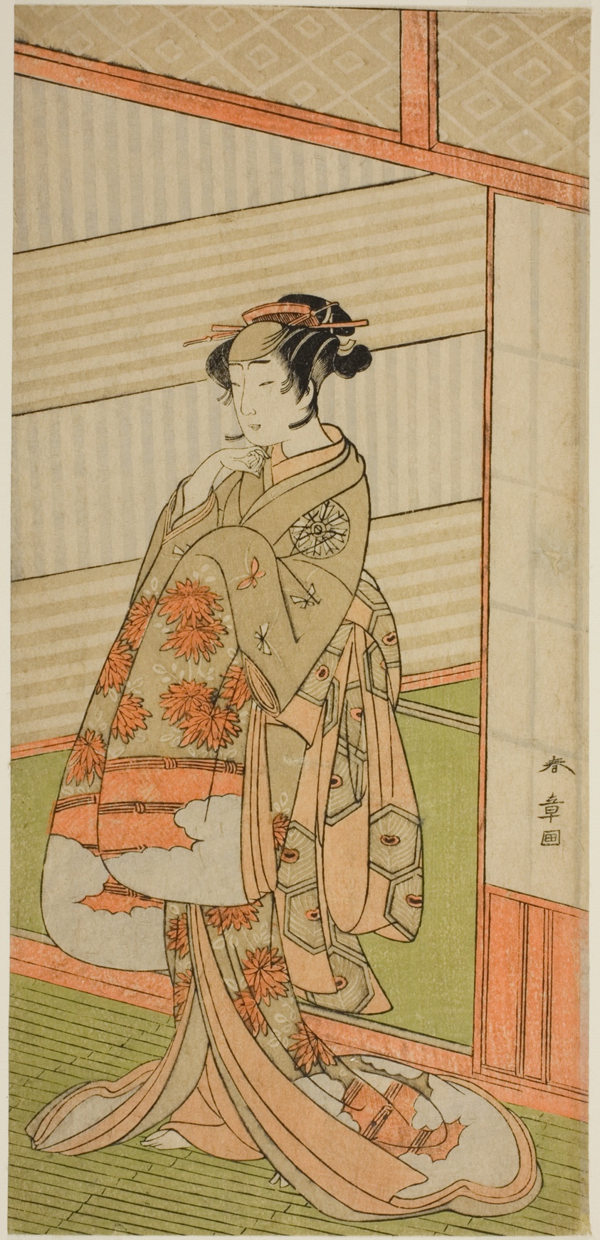 The Actor Nakamura Noshio I in an Unidentified Role