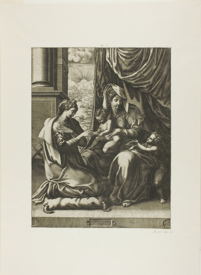 The Mystic Marriage of Saint Catherine