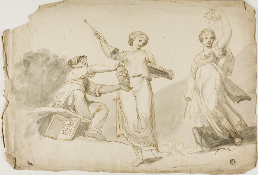 Thalia, Clio, and Melpomene