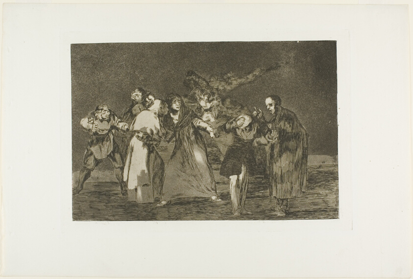 Wounds Heal Quicker than Hasty Words, plate 16 from Los Proverbios