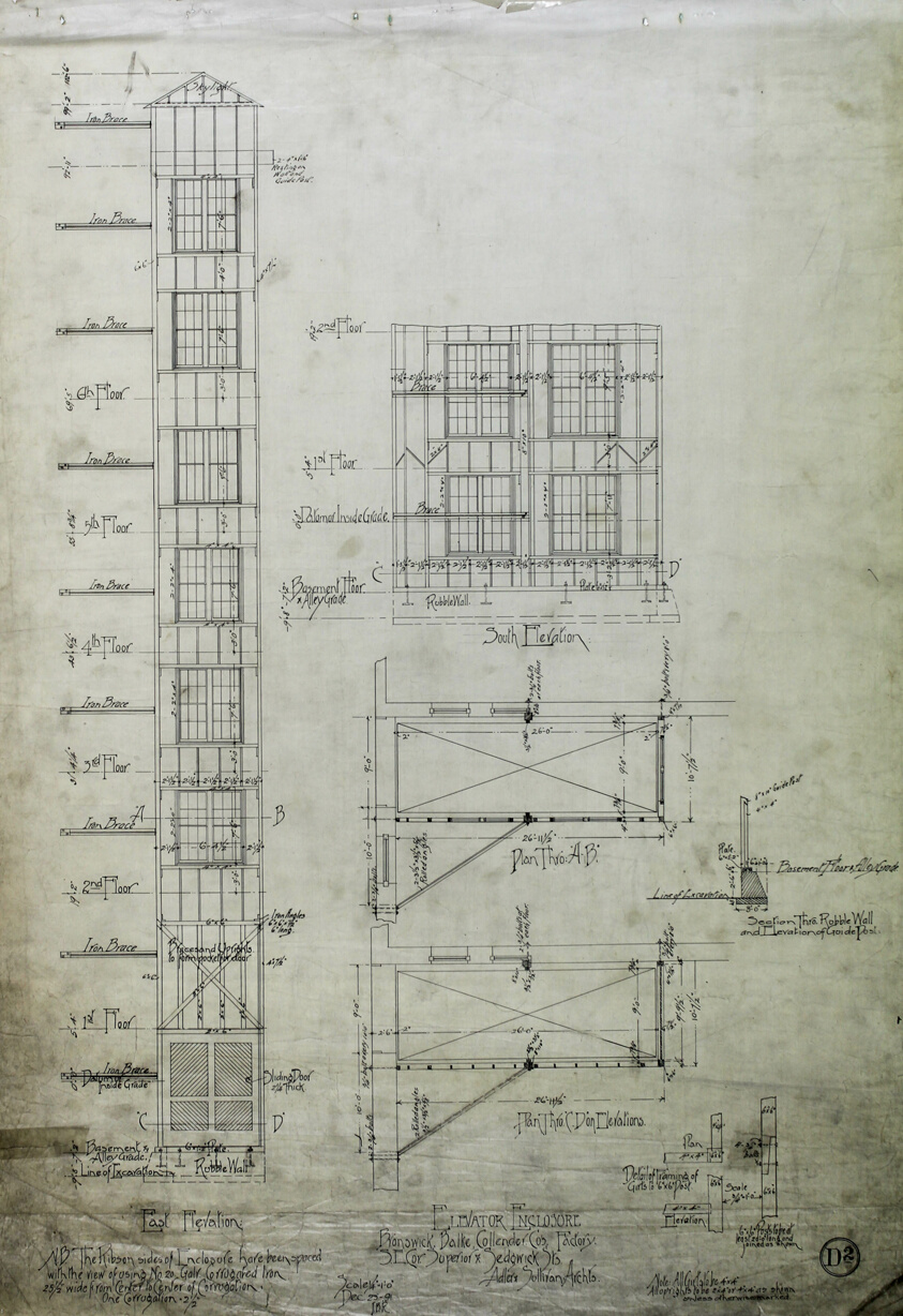 Brunswick Balke Collender Company Factory Building, Chicago, Illinois, Multiple Views