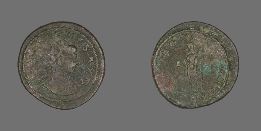 Antoninianus (Coin) Portraying Emperor Gallienus