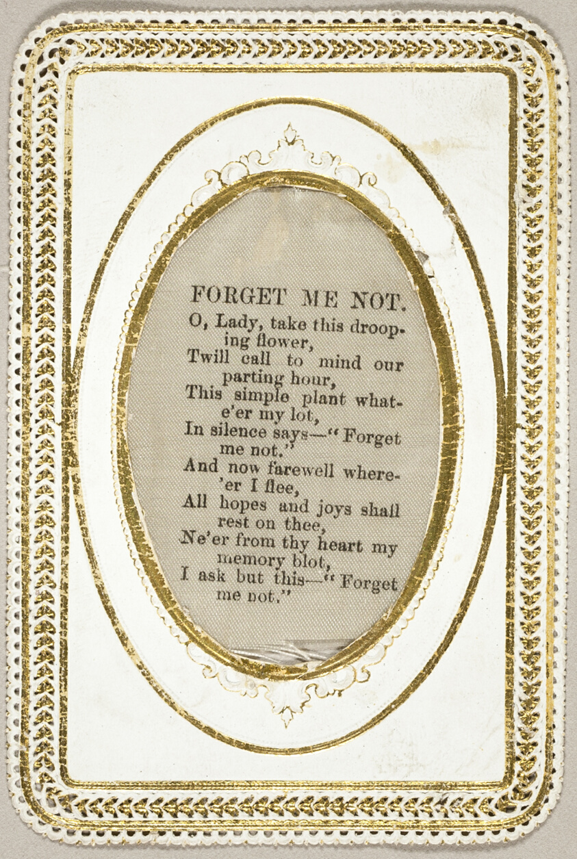 Forget Me Not (valentine)